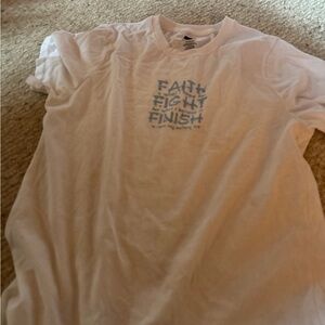 White faith shirt